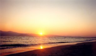 Naxos Sunset - by Filitsa